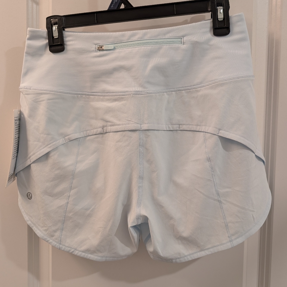 NWT Lululemon Speed Up HR 4" Shorts (Size 6, Color SHRB) - Picture 4 of 10